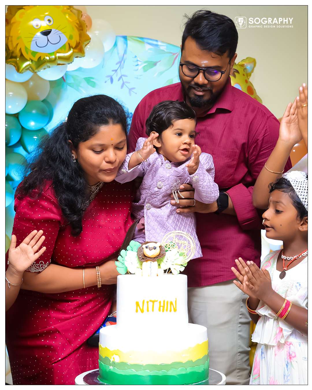 Happy 1st birthday, little man! May your life be filled with adventures, dreams, and endless ha