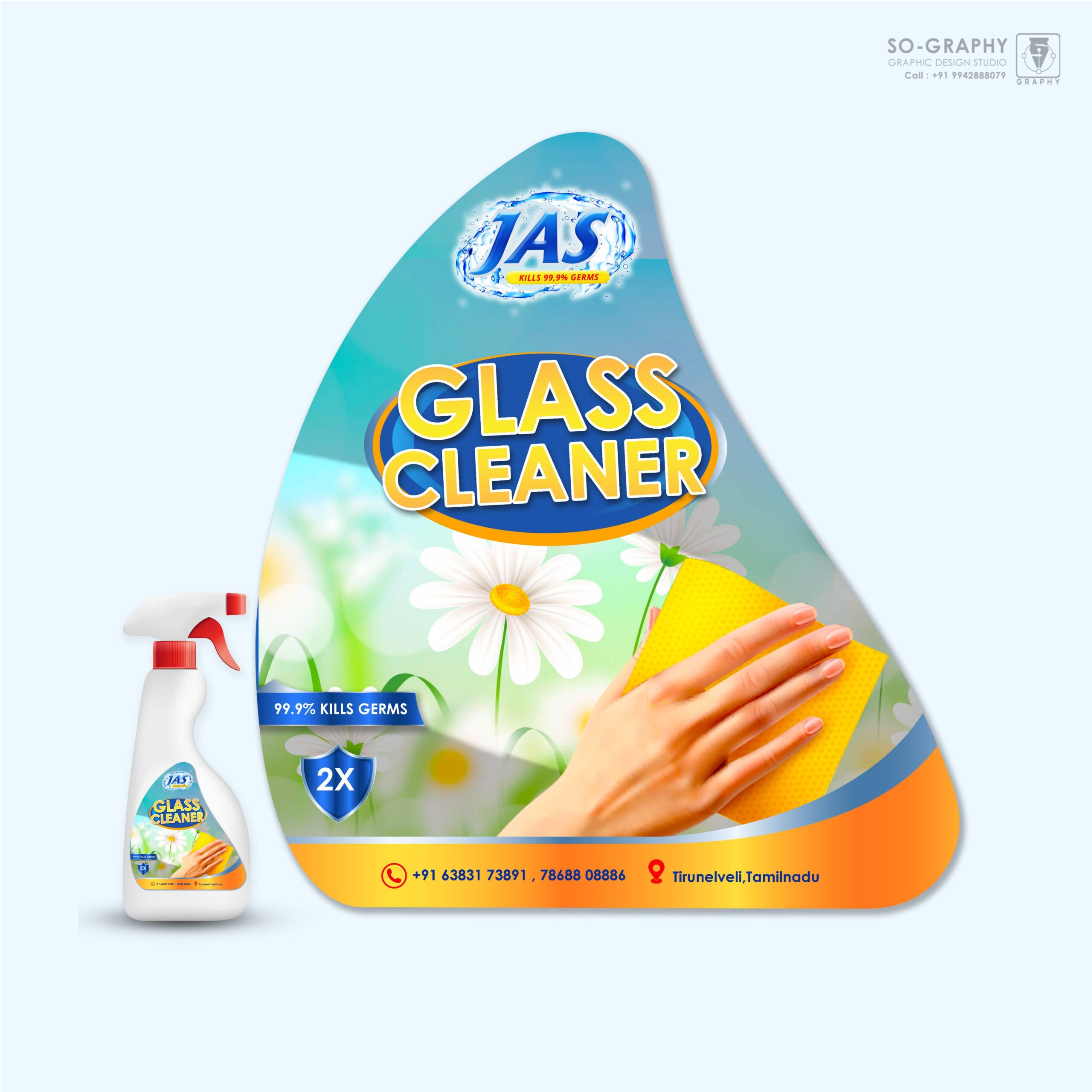 Glass cleaner Bottle copy